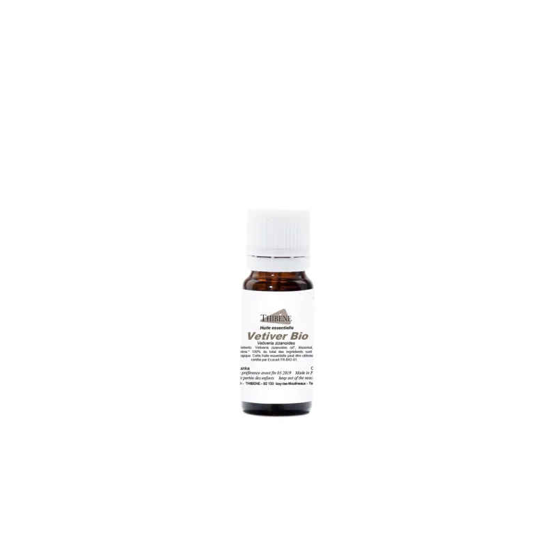 Huile essentielle de vetiver bio 10 ml