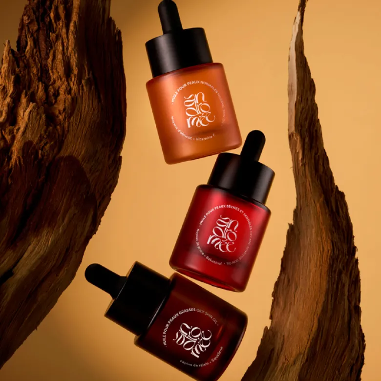 Huile pour peaux normales abricot et vitamine E 30 ml Andromée