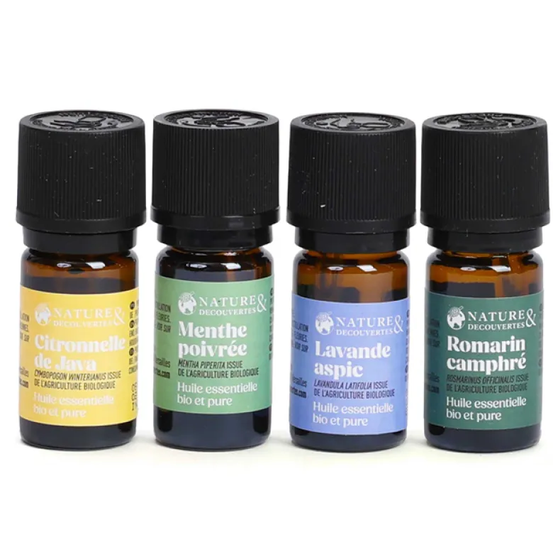 4 huiles essentielles bio de l'été