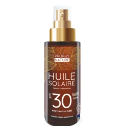Huile solaire spf30 - haute protection