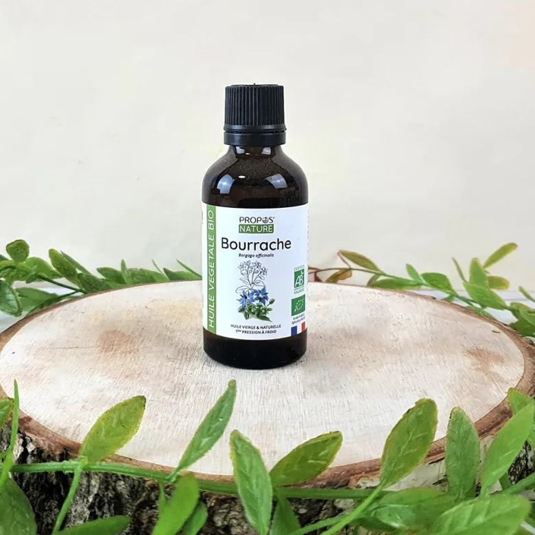 Huile végétale de bourrache bio 50 ml