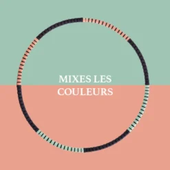 Hula hoop de fitness - vert menthe