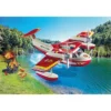 Hydravion avec pompier