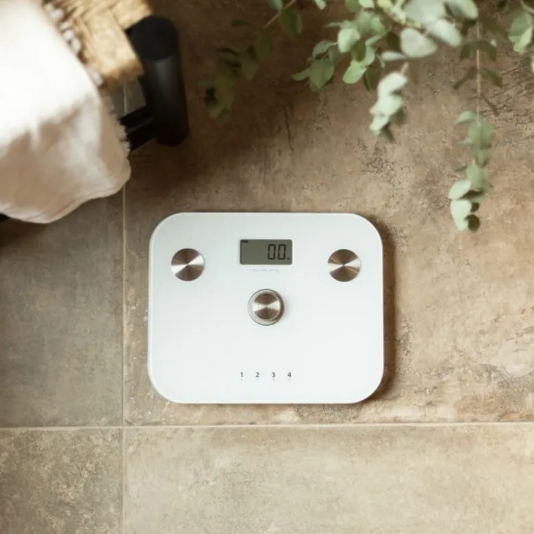Impédancemètre 150kg 100 g blanc livoo dom465w