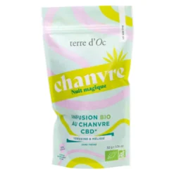 Infusion bio chanvre CBD Nuit magique