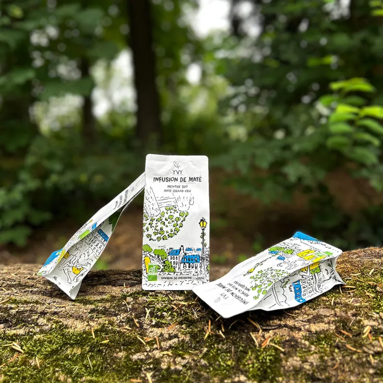 Infusion de maté - menthe bio