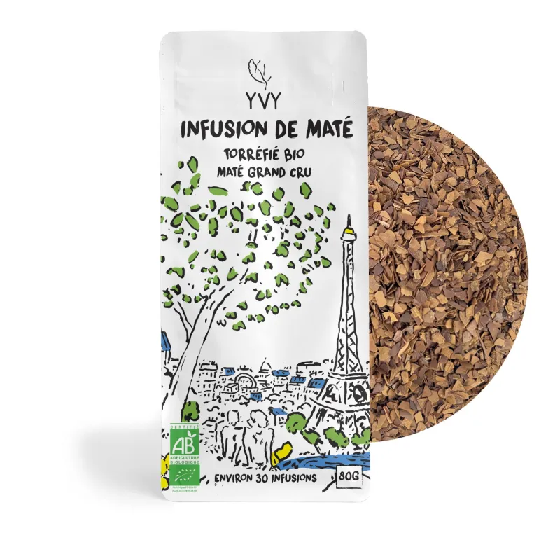 Infusion de maté - torréfié bio