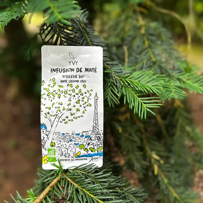 Infusion de maté - torréfié bio