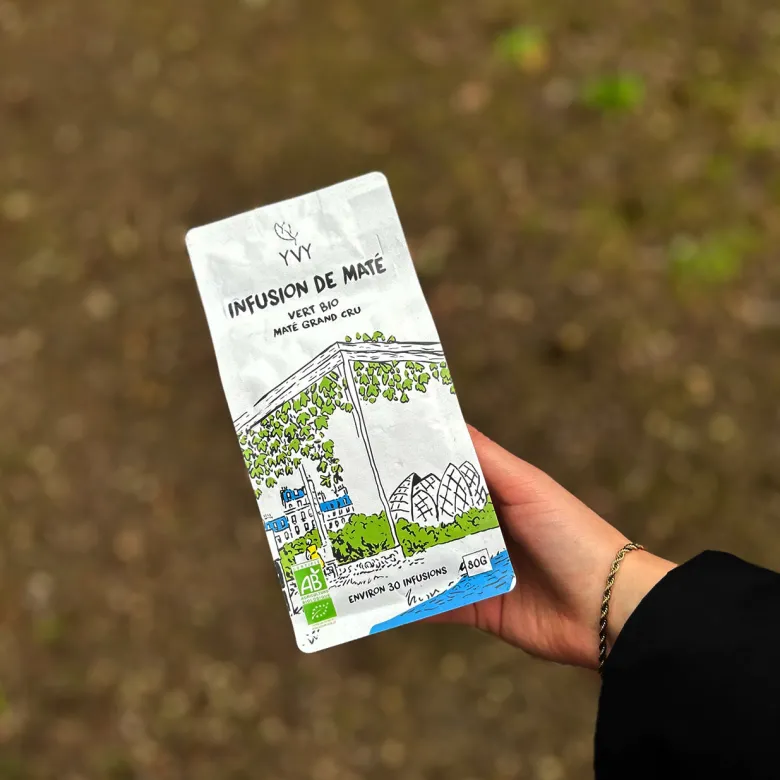 Infusion de maté - vert bio