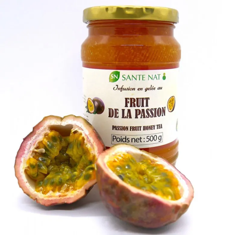 Infusion en gelée fruit de la passion