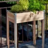 Jardiniere sur pieds design petit modele