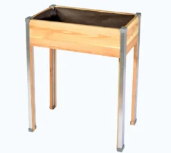 Jardiniere sur pieds design petit modele