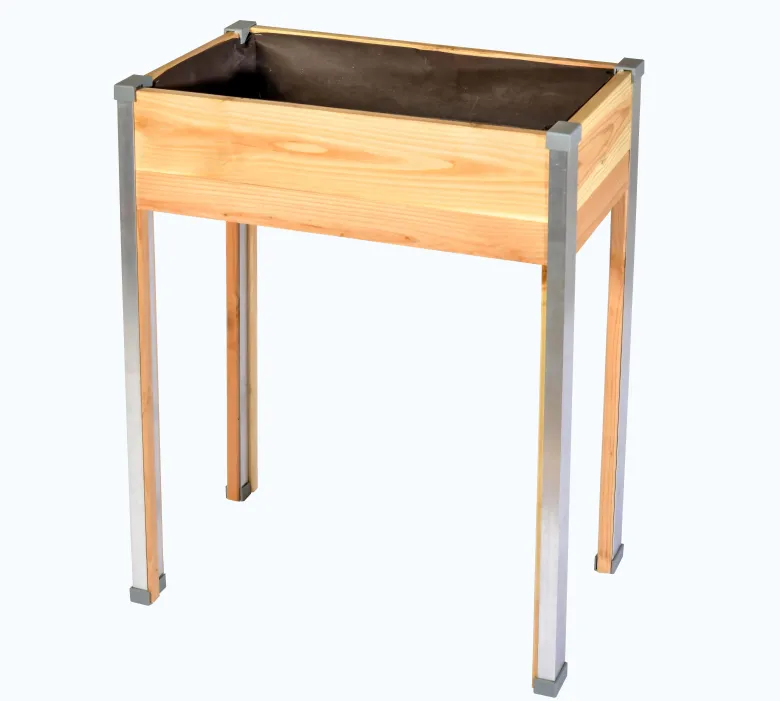 Jardiniere sur pieds design petit modele