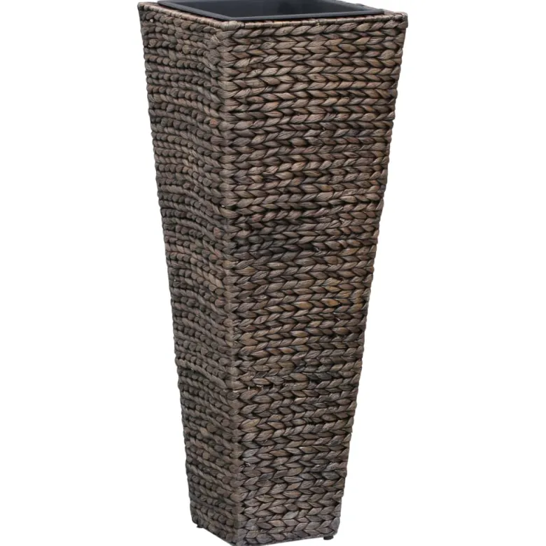 Jardinière lit surélevé plantes fleurs jardin 3 30 x 30 x 80 cm marron