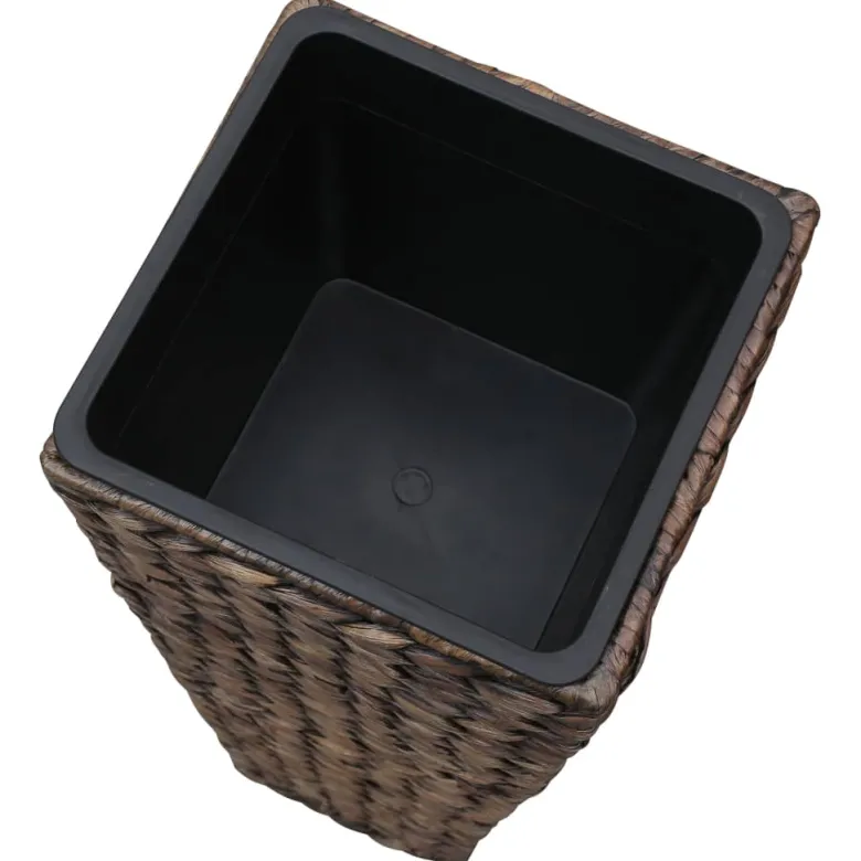 Jardinière lit surélevé plantes fleurs jardin 3 30 x 30 x 80 cm marron