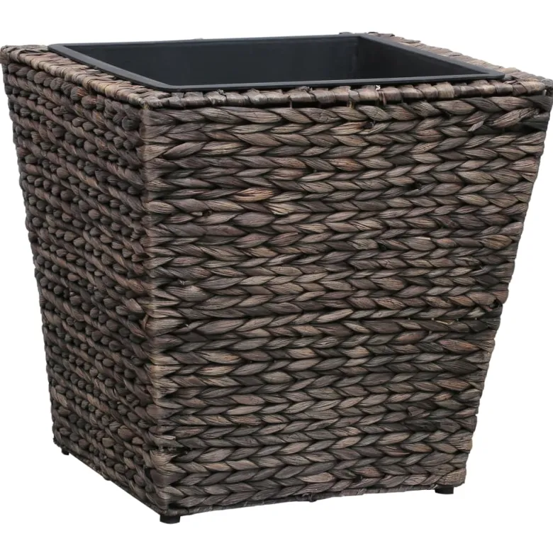 Jardinière lit surélevé plantes fleurs jardin 3 40 x 40 x 40 cm marron