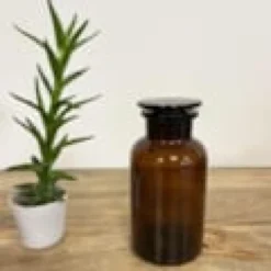 Jar en verre 500 ml - coloris au choix