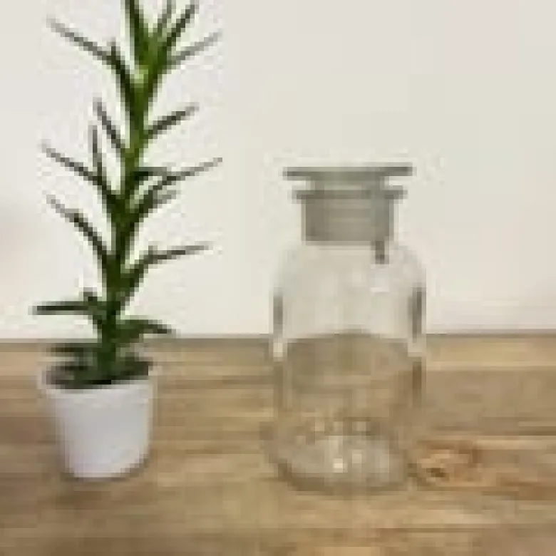 Jar en verre 500 ml - coloris au choix