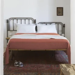 Jeté tana blush 180 x 260 cm vivaraise