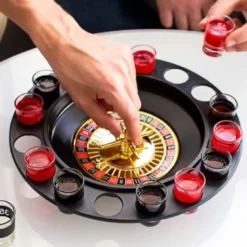 Jeu à boire roulette 16 shooters