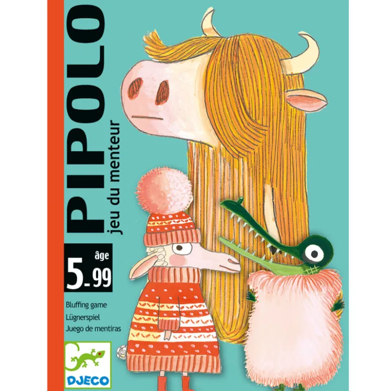 Jeu cartes 5-99y pipolo djeco