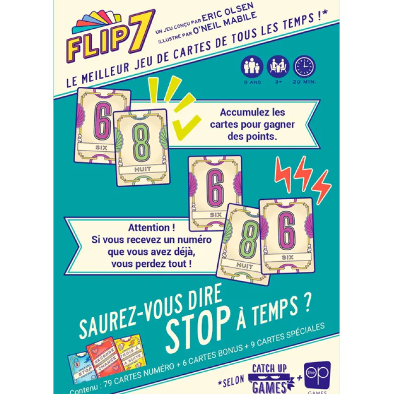 Jeu d'ambiance Flip 7