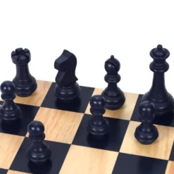 Jeu d'échecs en bois premium