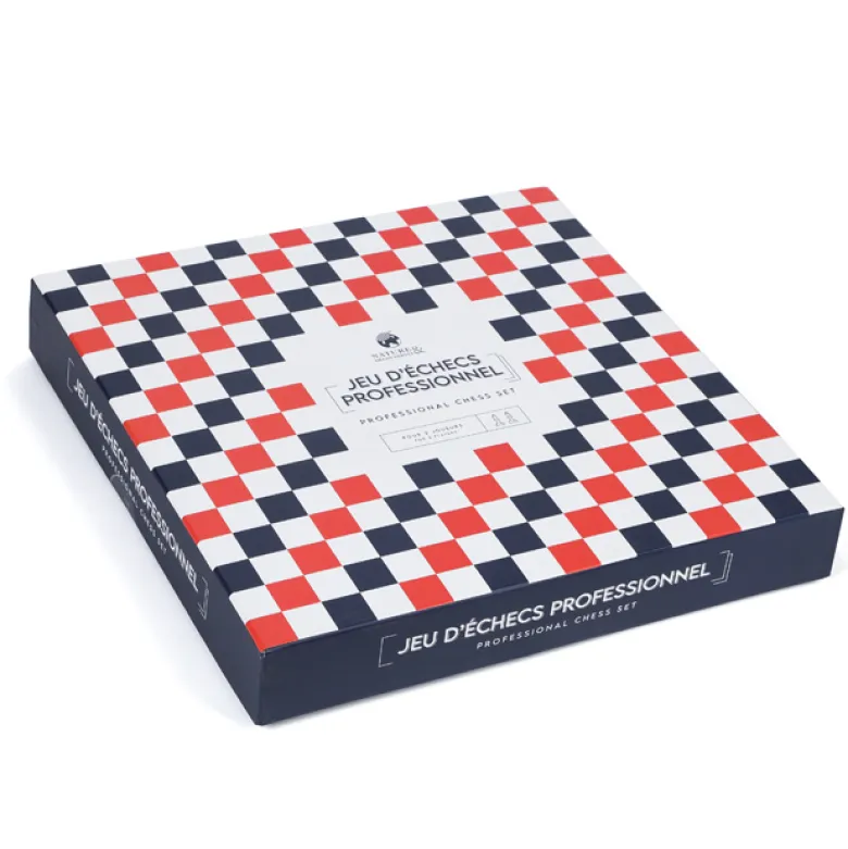 Jeu d'échecs en bois premium