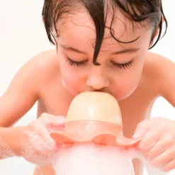 Jeu de bain éco-responsable poulpe