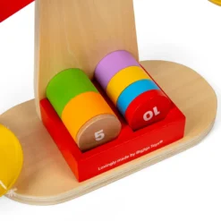 Jeu de balance en bois