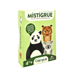 Jeu de cartes a créer animaux en danger