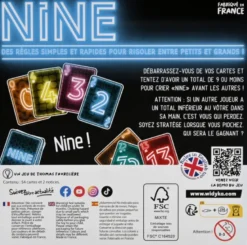 Jeu de cartes - nine