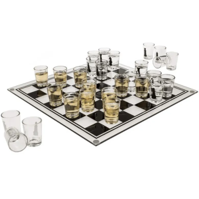 Jeu d'echec à boire grand modèle deluxe