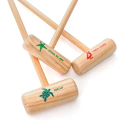 Jeu de croquet des familles en bois