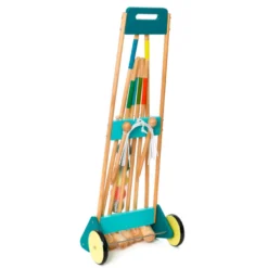 Jeu de croquet des familles en bois