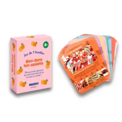 Jeu de 7 familles, alimentation