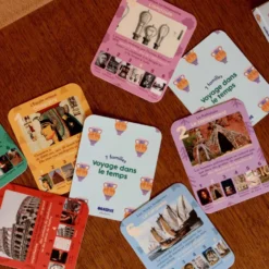 Jeu de 7 familles, voyage dans le temps