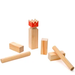 Jeu de Kubb en bois