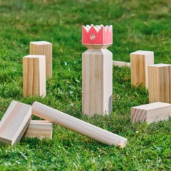 Jeu de Kubb en bois