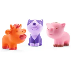 Jeu d'empilage cubes et animaux Topanifarm dès 18 mois Djeco