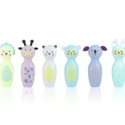 Jeu de quilles bois enfant, 6 balles
