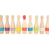 Jeu de quilles en bois premium