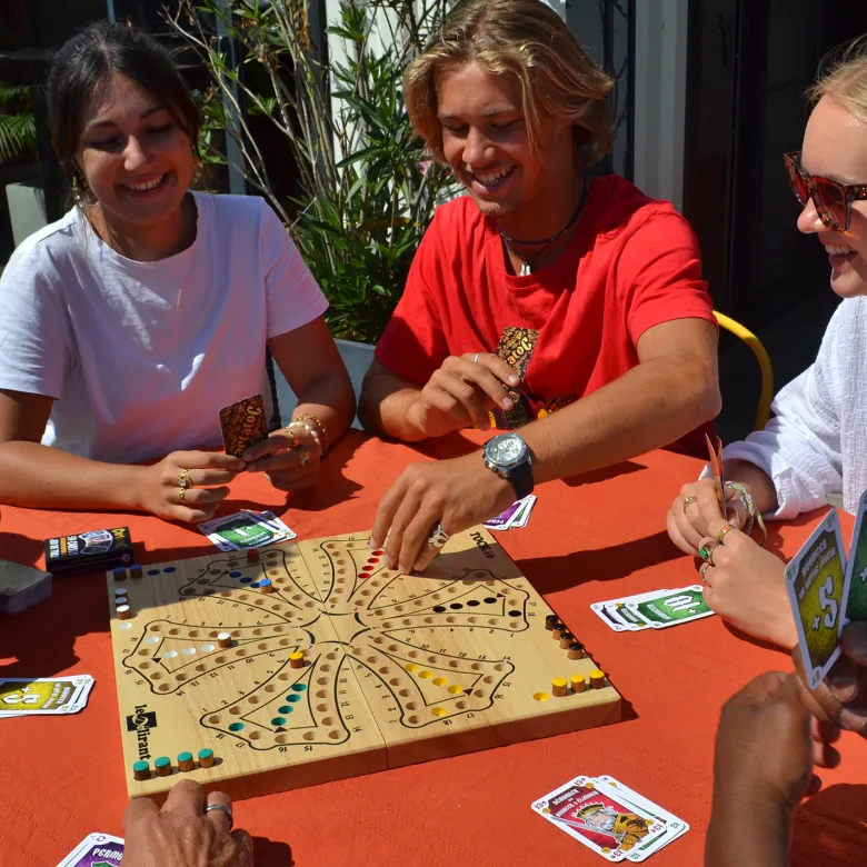 Jeu du tock xl de 2 à 6 joueurs - hévéa