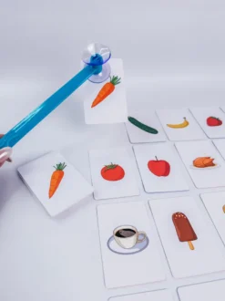 Jeu educatif apprentissage du vocabulaire des aliments : distracto aliments