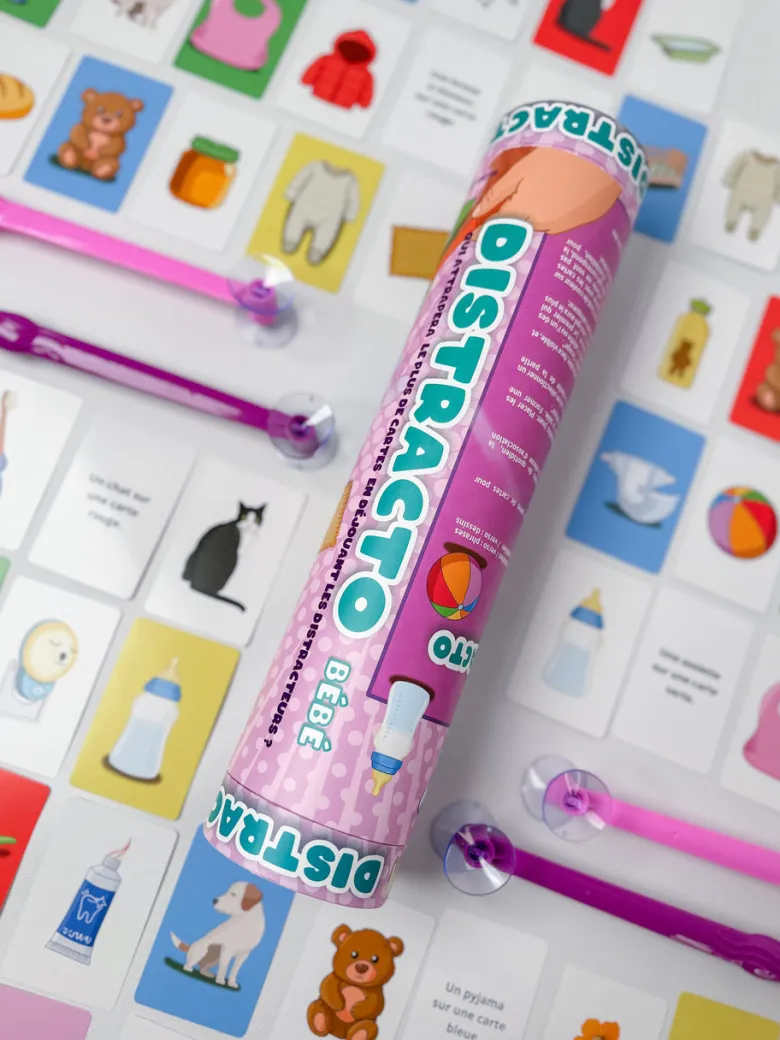 Jeu educatif vocabulaire tout-petits : distracto premiers mots