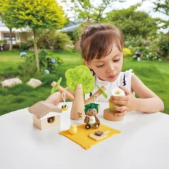 Jeu la fabrique à miel en bois