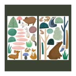 Jeu magnétique animaux forêt