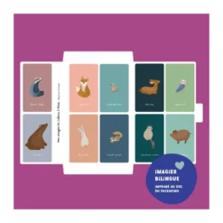 Jeu magnétique animaux forêt