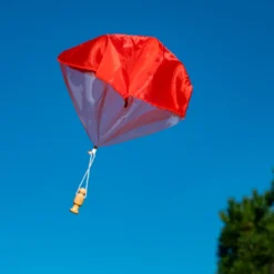 Jeu parachute miniature à lancer