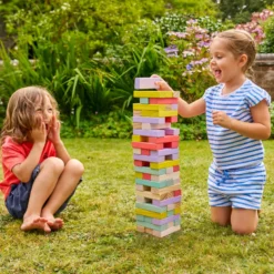 Jeu tour d'équilibre géante